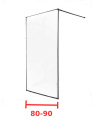 Душевая перегородка 80-90 см Душевая перегородка 80-90 см