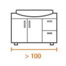 Тумбы от 100 см Тумбы от 100 см